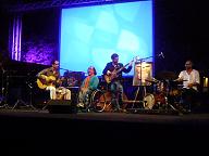 in concert at Villa Celimontana jazz festival